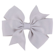 Load image into Gallery viewer, Grosgrain Ribbon Hair Bow with Clip