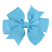 Load image into Gallery viewer, Grosgrain Ribbon Hair Bow with Clip