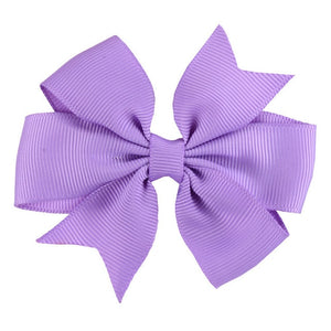 Grosgrain Ribbon Hair Bow with Clip