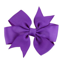 Load image into Gallery viewer, Grosgrain Ribbon Hair Bow with Clip