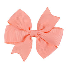 Load image into Gallery viewer, Grosgrain Ribbon Hair Bow with Clip