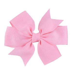 Grosgrain Ribbon Hair Bow with Clip