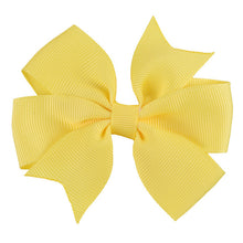 Load image into Gallery viewer, Grosgrain Ribbon Hair Bow with Clip