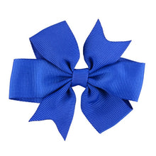 Load image into Gallery viewer, Grosgrain Ribbon Hair Bow with Clip