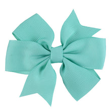 Load image into Gallery viewer, Grosgrain Ribbon Hair Bow with Clip