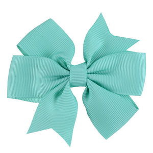 Grosgrain Ribbon Hair Bow with Clip