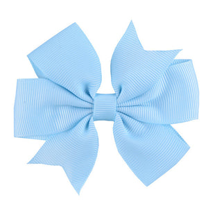 Grosgrain Ribbon Hair Bow with Clip