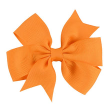 Load image into Gallery viewer, Grosgrain Ribbon Hair Bow with Clip