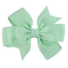 Load image into Gallery viewer, Grosgrain Ribbon Hair Bow with Clip