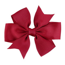 Load image into Gallery viewer, Grosgrain Ribbon Hair Bow with Clip