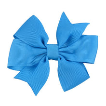 Load image into Gallery viewer, Grosgrain Ribbon Hair Bow with Clip