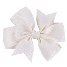 Load image into Gallery viewer, Grosgrain Ribbon Hair Bow with Clip