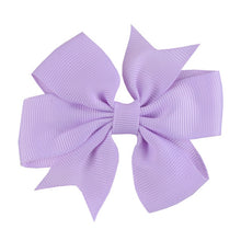 Load image into Gallery viewer, Grosgrain Ribbon Hair Bow with Clip