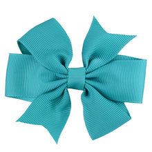 Load image into Gallery viewer, Grosgrain Ribbon Hair Bow with Clip