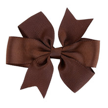 Load image into Gallery viewer, Grosgrain Ribbon Hair Bow with Clip