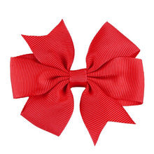 Load image into Gallery viewer, Grosgrain Ribbon Hair Bow with Clip