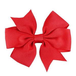 Grosgrain Ribbon Hair Bow with Clip