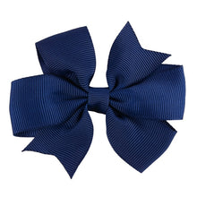 Load image into Gallery viewer, Grosgrain Ribbon Hair Bow with Clip