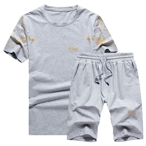 Summer Two Piece Tracksuit   Set