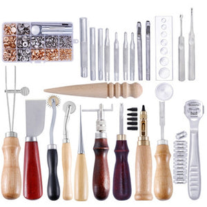 MIUSIE Professional Leather Craft Tools Kit - Various Sets to Choose From