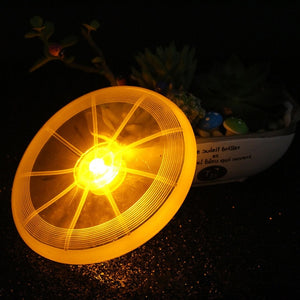 Dog LED luminous flying disk toy