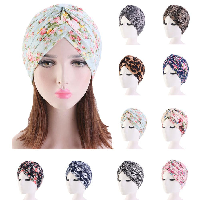 S4LIU Women Turban/Wrap Scarf Cap