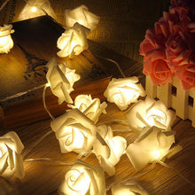 Load image into Gallery viewer, 3V 1.5M 10 Led AA Battery Rose String Lights