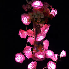 Load image into Gallery viewer, 3V 1.5M 10 Led AA Battery Rose String Lights