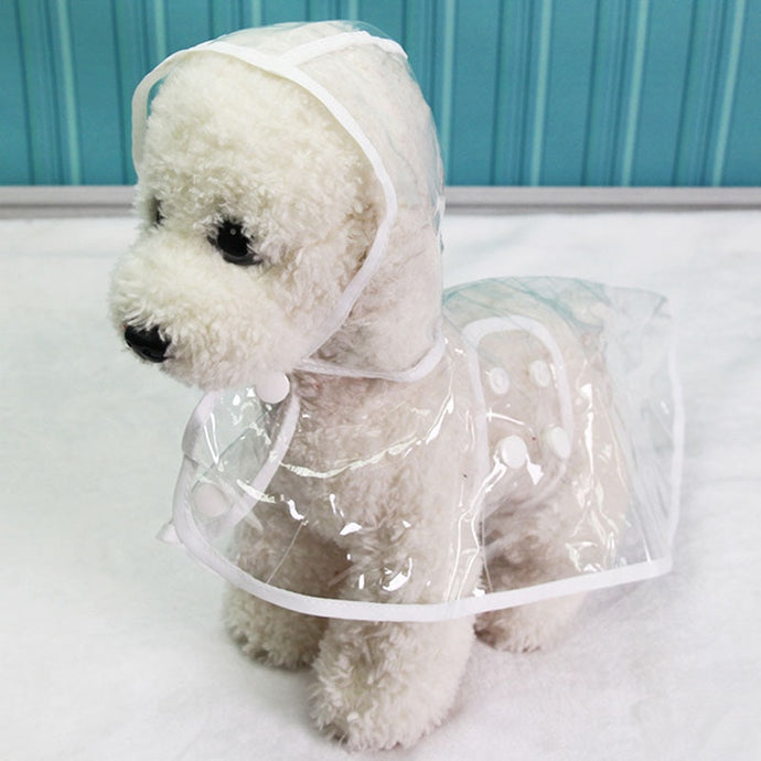 Pet Waterproof Transparent Raincoats XS-XL