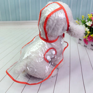 Pet Waterproof Transparent Raincoats XS-XL