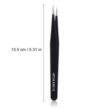 Load image into Gallery viewer, VETUS Eyelash Extension Stainless Steel Tweezers