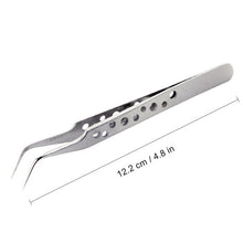 Load image into Gallery viewer, VETUS Eyelash Extension Stainless Steel Tweezers