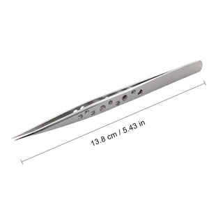 VETUS Eyelash Extension Stainless Steel Tweezers