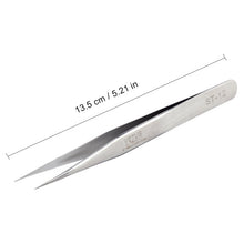 Load image into Gallery viewer, VETUS Eyelash Extension Stainless Steel Tweezers