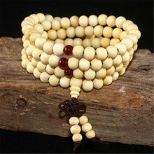 Load image into Gallery viewer, Multilayer 108 Natural Wood Beads Bracelet