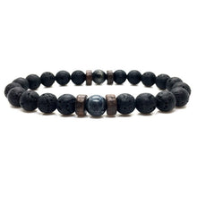 Load image into Gallery viewer, Men/Women-Natural Moonstone Bead Tibetan Buddha-Chakra Lava Stone Diffuser Bracelets