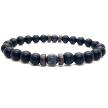 Load image into Gallery viewer, Men/Women-Natural Moonstone Bead Tibetan Buddha-Chakra Lava Stone Diffuser Bracelets