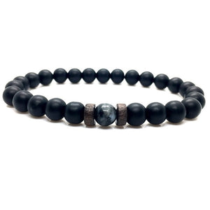 Men/Women-Natural Moonstone Bead Tibetan Buddha-Chakra Lava Stone Diffuser Bracelets