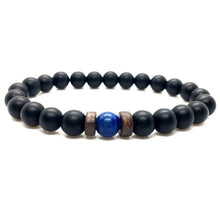 Load image into Gallery viewer, Men/Women-Natural Moonstone Bead Tibetan Buddha-Chakra Lava Stone Diffuser Bracelets