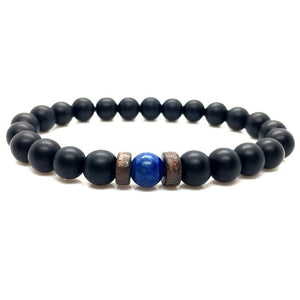 Men/Women-Natural Moonstone Bead Tibetan Buddha-Chakra Lava Stone Diffuser Bracelets