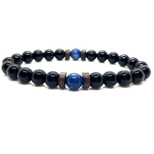 Men/Women-Natural Moonstone Bead Tibetan Buddha-Chakra Lava Stone Diffuser Bracelets