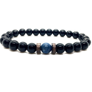 Men/Women-Natural Moonstone Bead Tibetan Buddha-Chakra Lava Stone Diffuser Bracelets