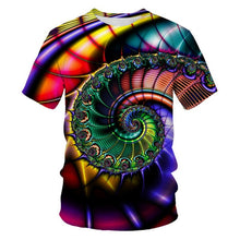 Load image into Gallery viewer, 3D Various Geometric Prints Tees