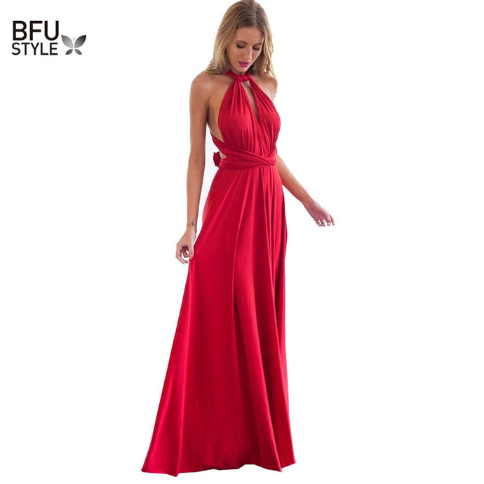 Women Multiway Wrap Convertible Maxi