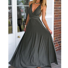 Load image into Gallery viewer, Women Multiway Wrap Convertible Maxi