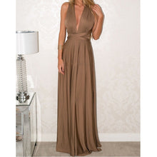 Load image into Gallery viewer, Women Multiway Wrap Convertible Maxi