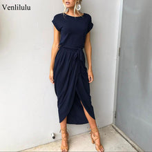 Load image into Gallery viewer, Venlilulu 2020 Women&#39;s Casual Slim Dress S-3XL