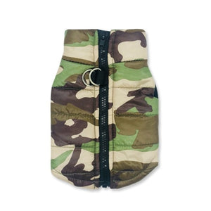 Warm Waterproof  Cotton Camouflage Vest For Small Pets