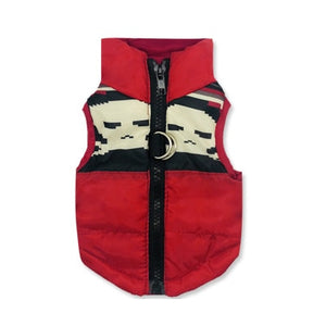 Warm Waterproof  Cotton Camouflage Vest For Small Pets