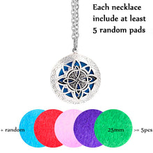 Load image into Gallery viewer, 1pc 70cm  Aromatherapy Perfume Essential Oils Diffuser Necklace